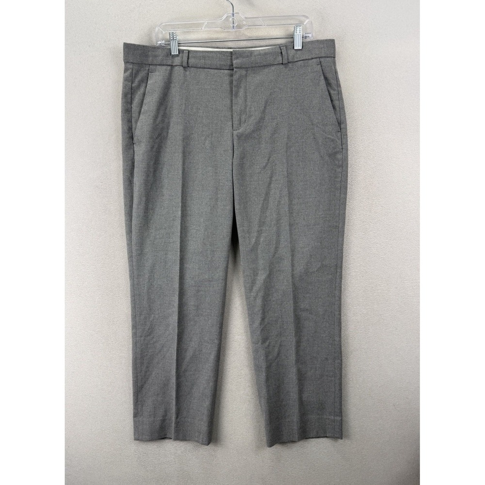 Banana Republic Avery Gray Dress Pants Women's Size 14 Career Office Trouser
